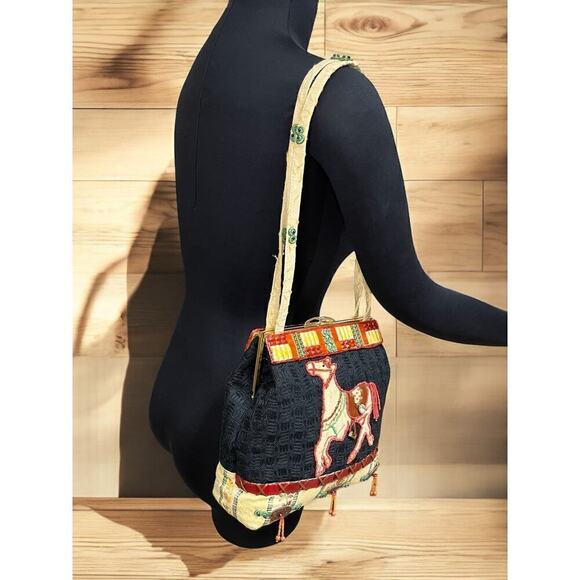 Vintage Mary Frances Western Equestrian Bag - Picture 8 of 13